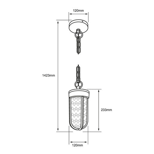 Farol 15FTLLED010MV30N Luna